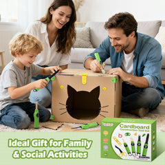 Vanplay connectors-screws-set enables strong joins for multi-piece designs.