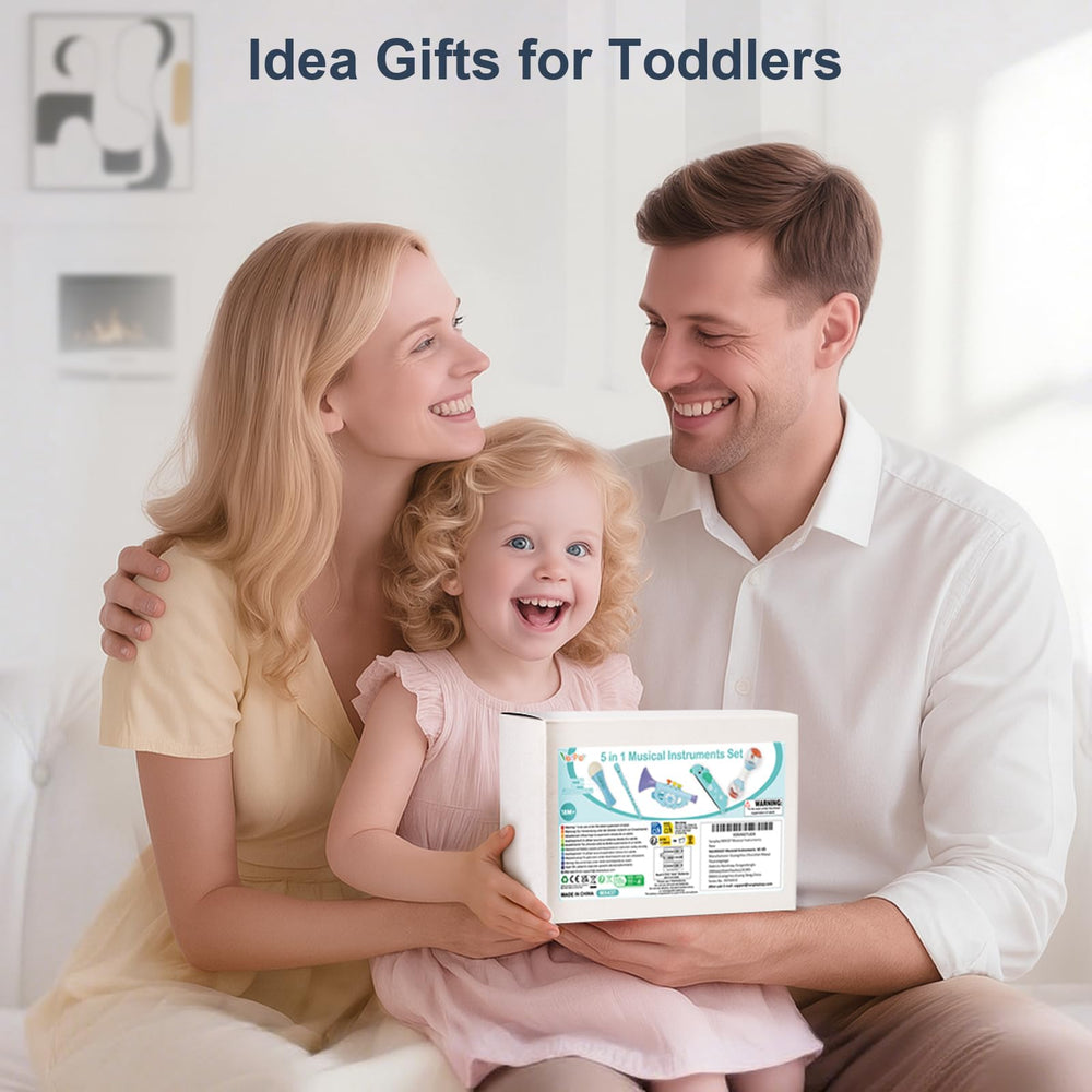 Vanplay toddler Montessori music activity motivates exploration and pretend play sessions