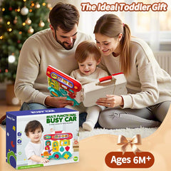 Vanvimen Busy Board packaged as a thoughtful gift for toddlers