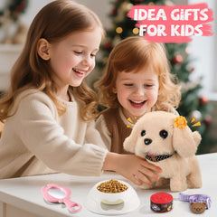 Vanvimen robot dog toy hair dryer accessory for spa moments