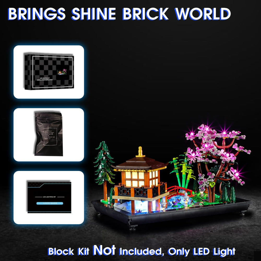 Vaodest ultra-thin wiring keeps the garden display clean.