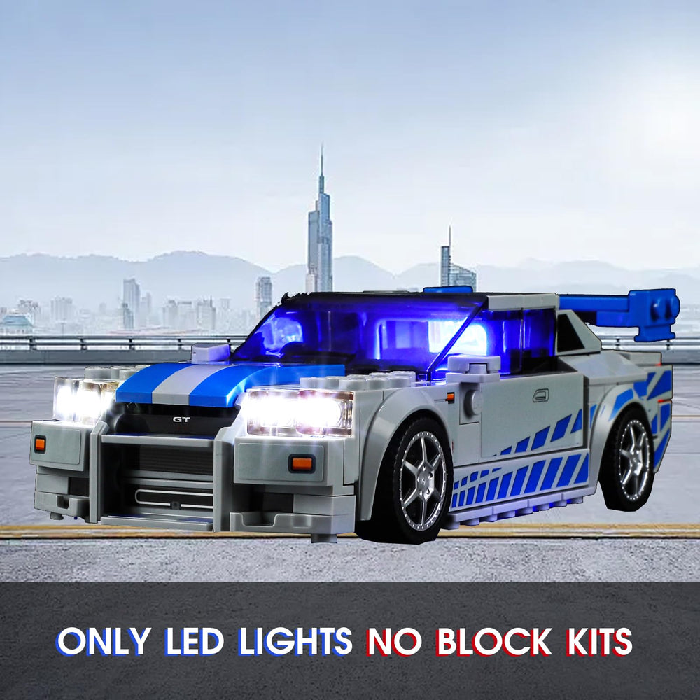 Vaodest LED light for Lego 76917 rear lights add depth and visibility