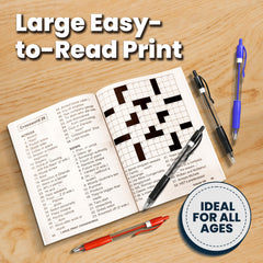 Variety Savings 12-Pack Sudoku large print puzzles for easier reading and focus.