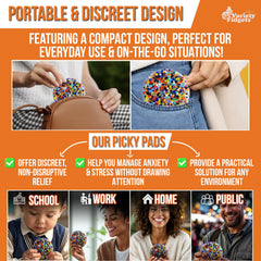 VarietyFidgets Picky Pad colorful beads for engaging tactile play