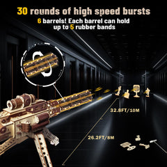 VATOS rubber bands ammunition image illustrates interactive play and display potential.