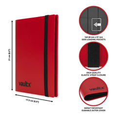 Vault X 160-card capacity layout highlights ample space for growing collections.