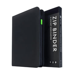Vault X 9-pocket zip binder with Exo-Tec cover protects cards on the go