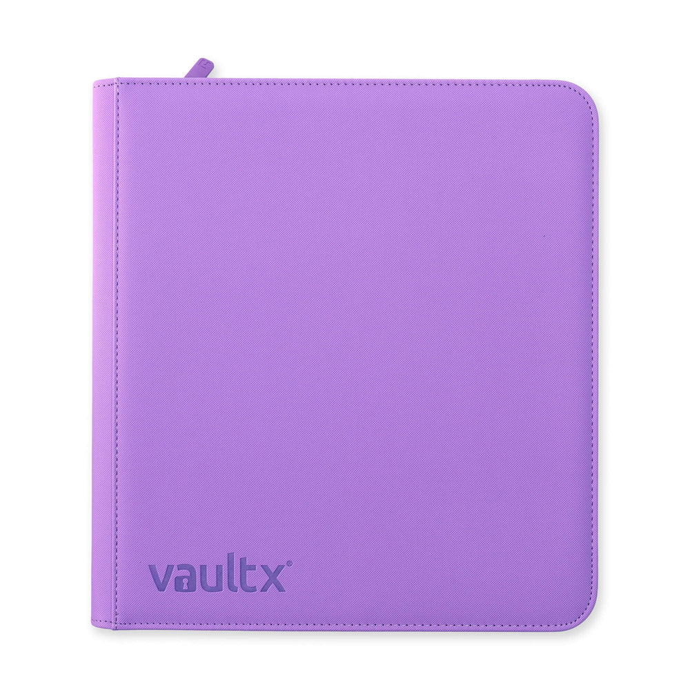Vault X Exo Tec binder padding cushions cards inside the pages.