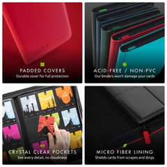 Lightweight Vault X binder ideal for collectors and players.