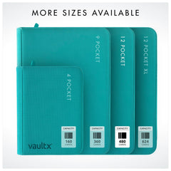 Binder dimensions 13 x 13.8 inches provide easy transport and setup