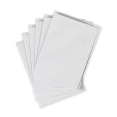 Vault X 66x92mm card sleeve closeup confirms size compatibility for standard trading cards.