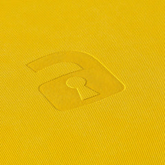 Vault X yellow binder on shelf adds bold, practical storage