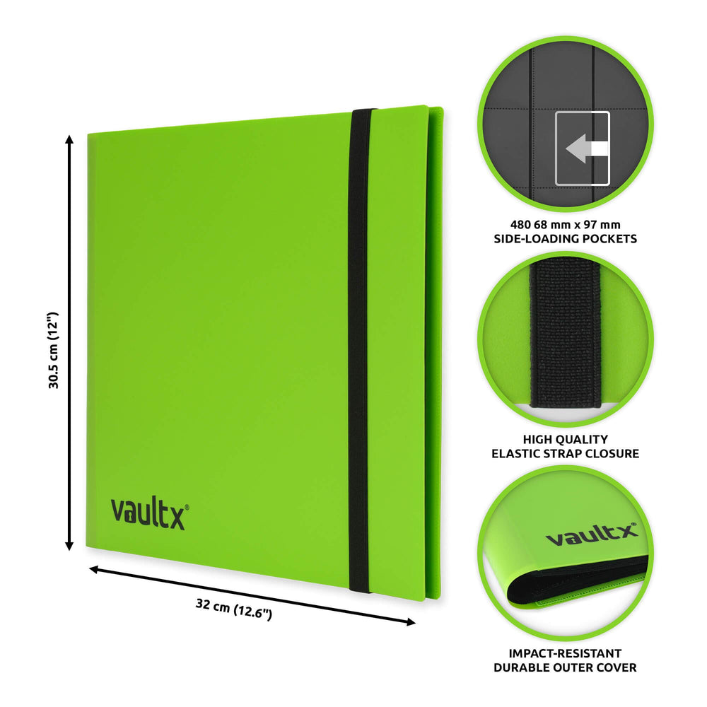 Secure side-loading pockets keep cards aligned and prevent shifting during transit.