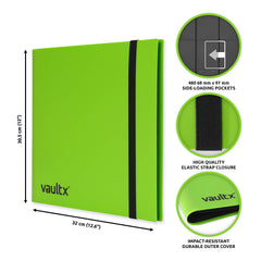Secure side-loading pockets keep cards aligned and prevent shifting during transit.