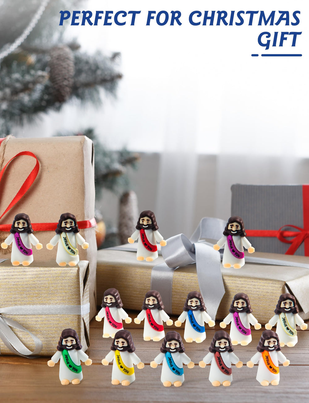 Vbiuox Little Jesus figures come in a bulk 100-piece pack for events.