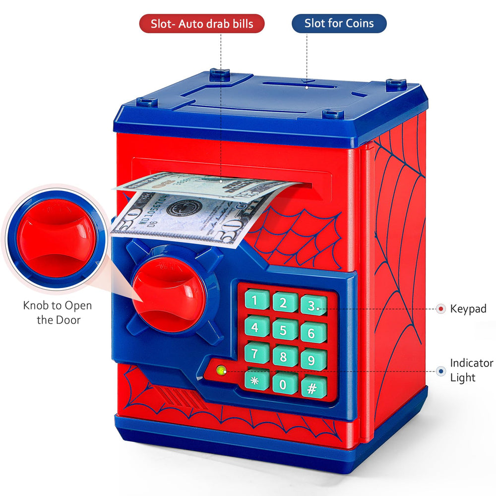Vcertcpl piggy bank coin slot holds coins for savings
