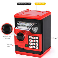 Vcertcpl ATM piggy bank coin slot for easy coin storage and counting