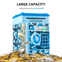 Vcertcpl ATM piggy bank coin slot for versatile coin collection and saving.