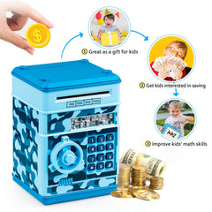 Vcertcpl ATM piggy bank door open inside view safe money storage.