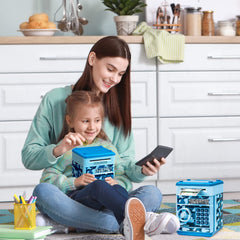 Vcertcpl kids using piggy bank encourages hands-on saving and responsibility.