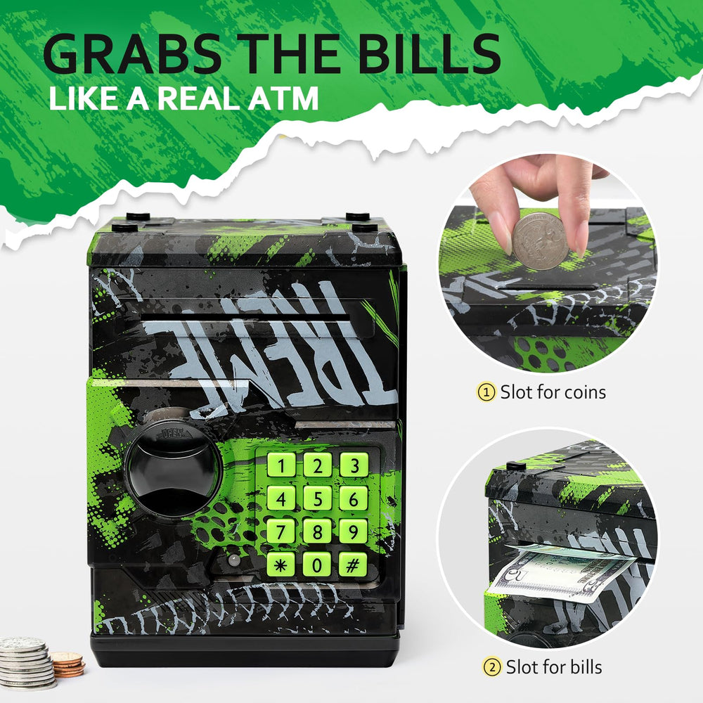 Vcertcpl bill slot with auto grab feature for easy saving.