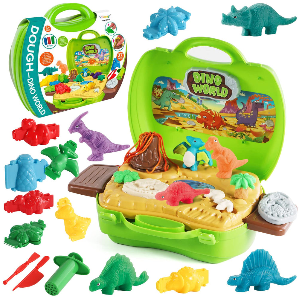 VConejo dinosaur color dough suitcase for creative play and hands-on learning.
