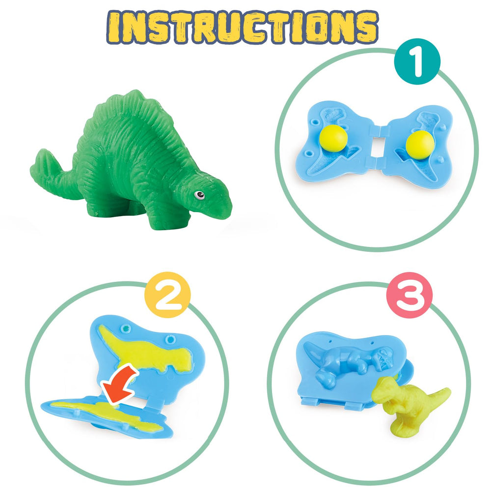 VConejo storage and go case keeps the dough set organized for travel and playtime.