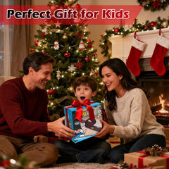 Vcsaq gift-ready flexible race track for kids aged 3 and up.