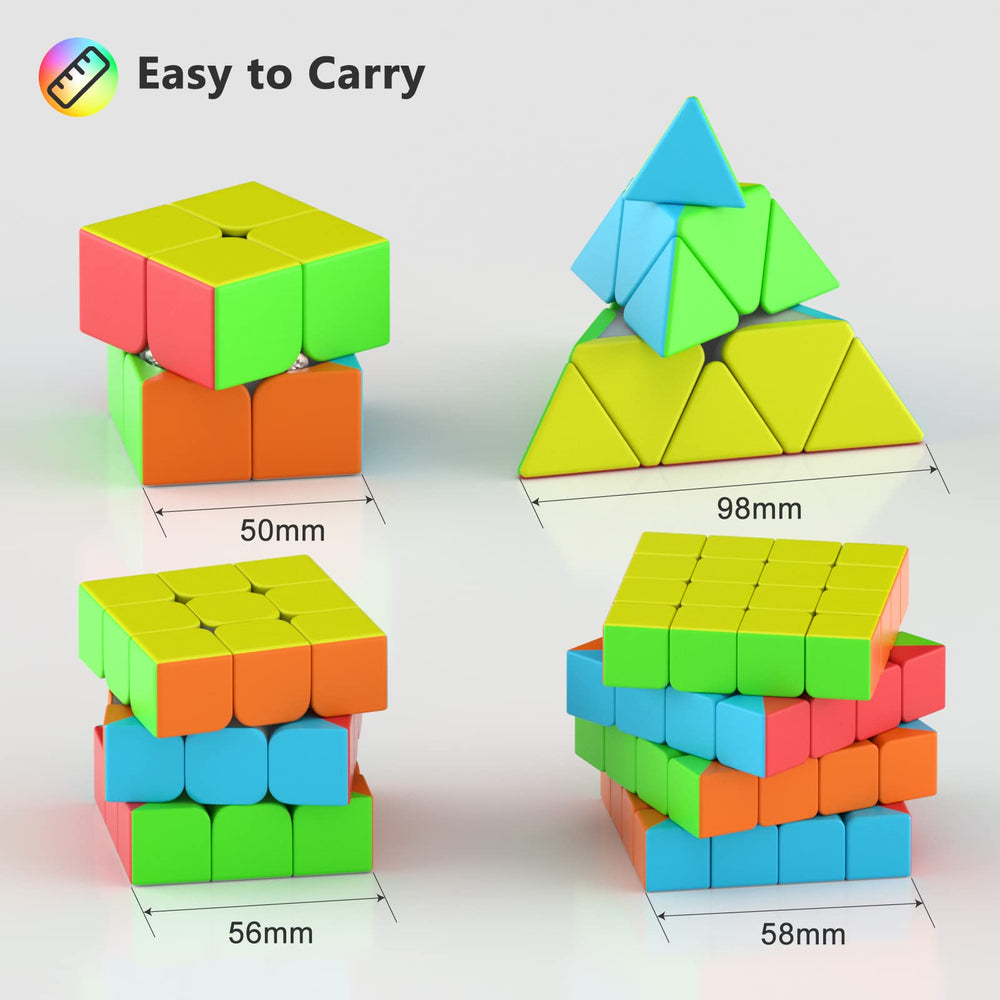 Vdealen 4x4x4 pyramid puzzle for challenging play
