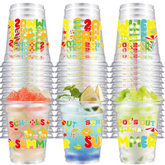 VDESFUEBY school’s out 12oz cup pack ready for quick, mess-free classroom celebrations.
