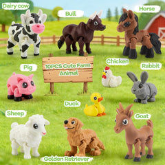 VDEZX dairy cow 3D-printed figurine for creative storytelling.