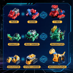 VEAIS Dinosaur-to-Robot Transformation invites storytelling and creative morphing between forms.