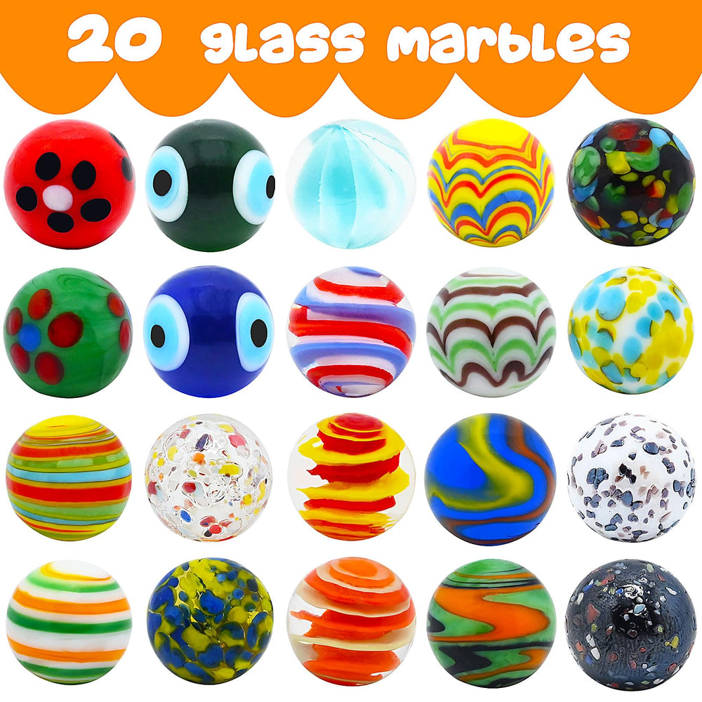 VEALIZUU marbles for marble runs—replacement pieces for smooth gameplay