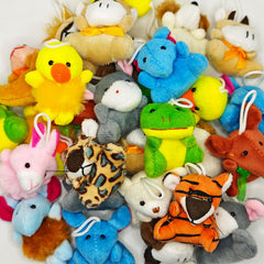VEALIZUU monkey mini plush keychain, a fun companion for bags and zippers