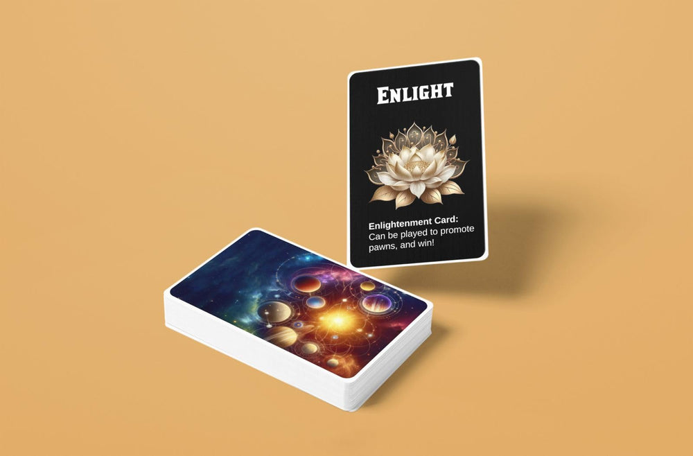 Vediic benefit cards in play showcase planetary powers for offense and defense.
