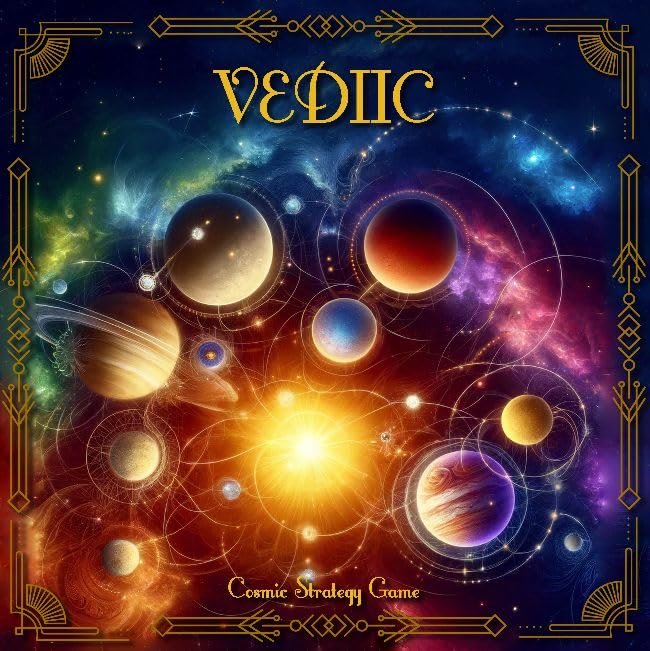 Vediic planet cards in hand unlock unique planetary powers for strategy.