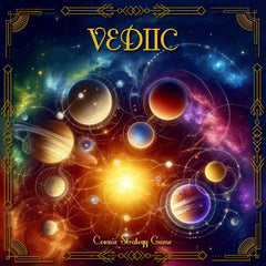 Vediic planet cards in hand unlock unique planetary powers for strategy.