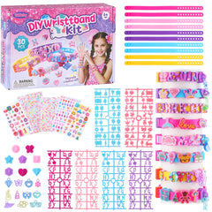 Vellibring Art Craft Kit with five color straps for varied bracelet designs