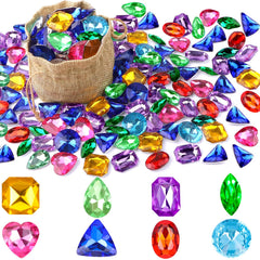 Vellibring pirate treasure gems collection for party play and decor