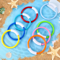 Vellibring pool game rings ideal for treasure hunts and friendly competition