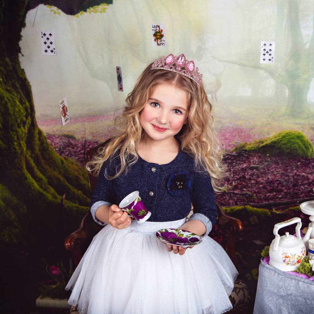 VELSCRUN Rapunzel crown for dress-up, sparks imaginative storytelling.