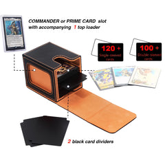 Venssu box with two dividers and lid for organized storage