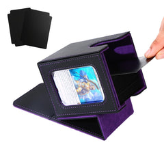 Venssu MTG deck box with Commander display window for quick deck ID