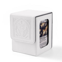 Venssu MTG deck box with commander display for quick table access.
