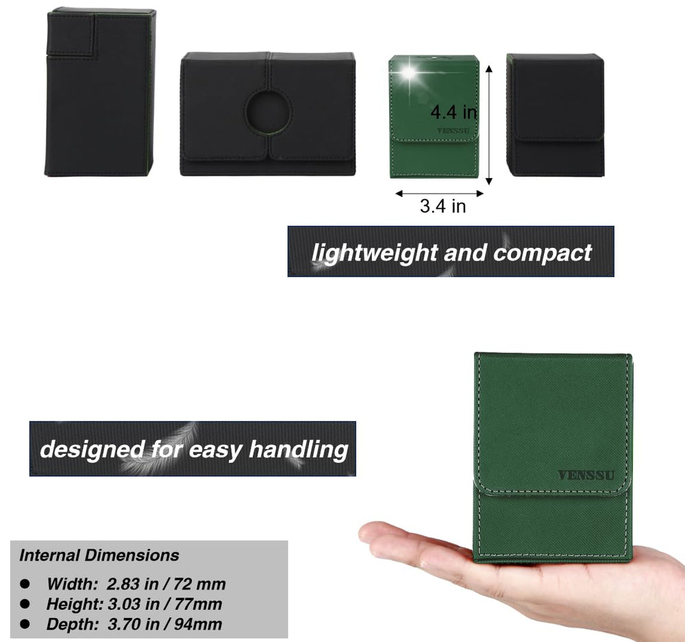 Venssu compact, travel-friendly box is lightweight for tournaments and everyday use.