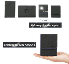 Venssu MTG deck box soft microfiber interior guards cards from scratches.