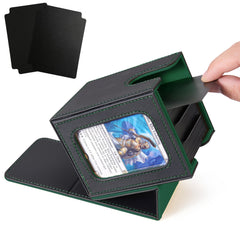 Venssu MTG deck box with window front for quick deck identification.