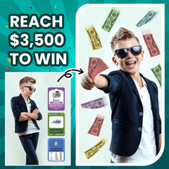 Paycheck to Billionaire dice and cards by Venture Catcher enable dynamic decisions.