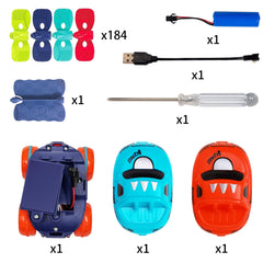 Veook car casings ensure safe handling during play
