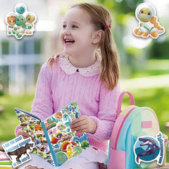 VERKSTAD laptop stickers with animal designs brighten devices